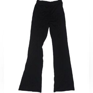 drawstring flare leggings